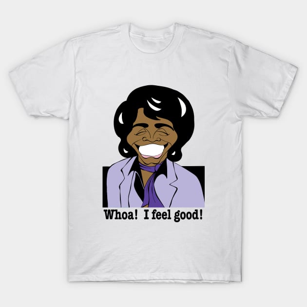 James Brown Godfather of Soul fan art T-Shirt by cartoonistguy